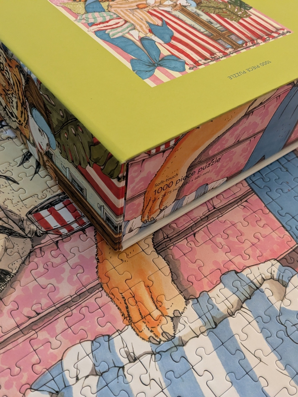 Ordinary Habit 1000 Piece Puzzle — Ana Jaren Wild Comfort - Picture 11 of 13